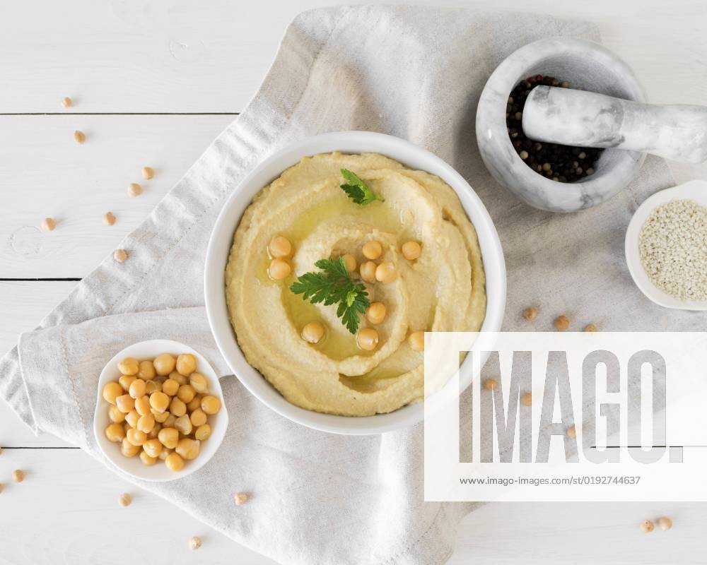 Top view Delicious Humus Concept Resolution and high Quality Beautiful Photo
