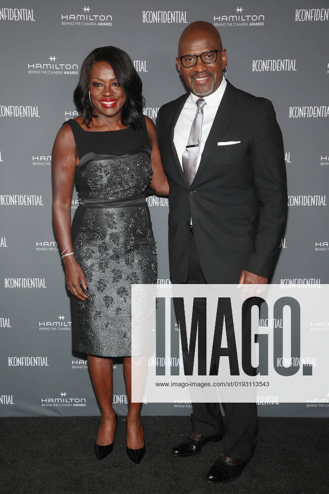 LOS ANGELES, CA - NOVEMBER 5: Viola Davis and Julius Tennon at the 2022 Hamilton Behind the Camera Awards presented by Los Angeles Confidential at Avalon Hollywood in Los Angeles, California on November 5, 2022.