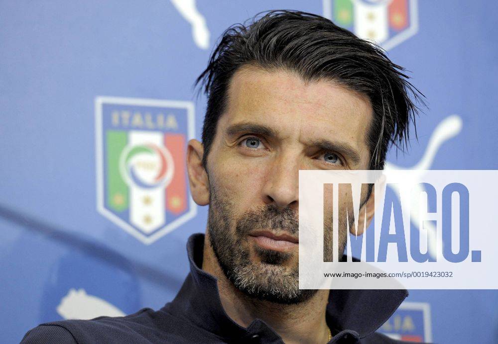 Gianluigi Buffon -, Torino 30-03-2015, Juventus Stadium, Football Calcio 2014 2015, press conference PK Pressekonferenz , filippoxalfero
