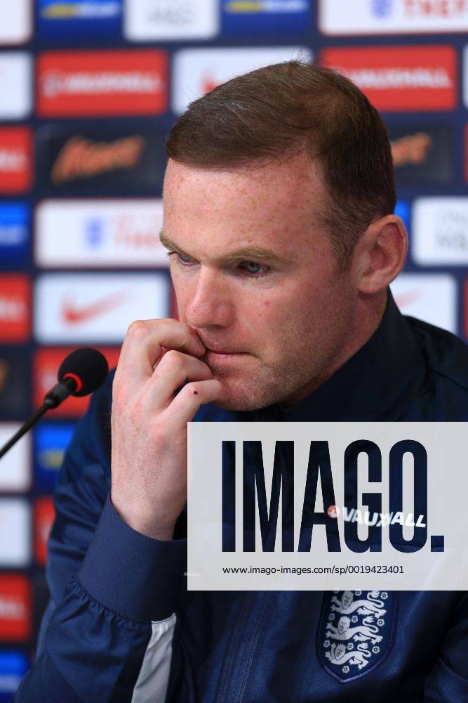 Wayne Rooney of England - England press conference PK Pressekonferenz - International Friendly Länderspiel - Juventus Stadium - Turin - 30 03 2015 .