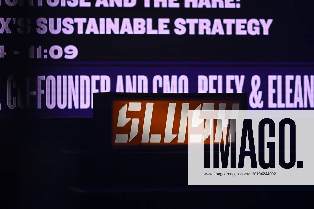 Slush logo at the Slush 2022 Startup Event in Helsinki, Finland on November 17, 2022. Helsinki Finland