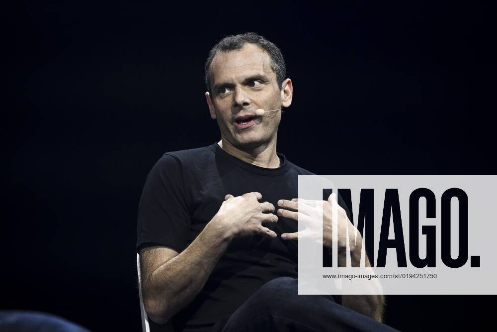 Olivier Pomel, Co-founder and CEO of Datadog, pictured on stage at the Slush 2022 Startup Event in Helsinki, Finland on November 17, 2022. Helsinki Finland