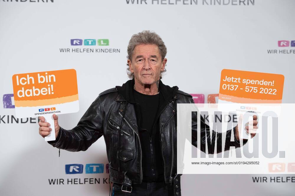 Peter MAFFAY, Saenger, 27 RTL Spendenmarathon Wir helfen Kindern , Television, 17 18 11 2022