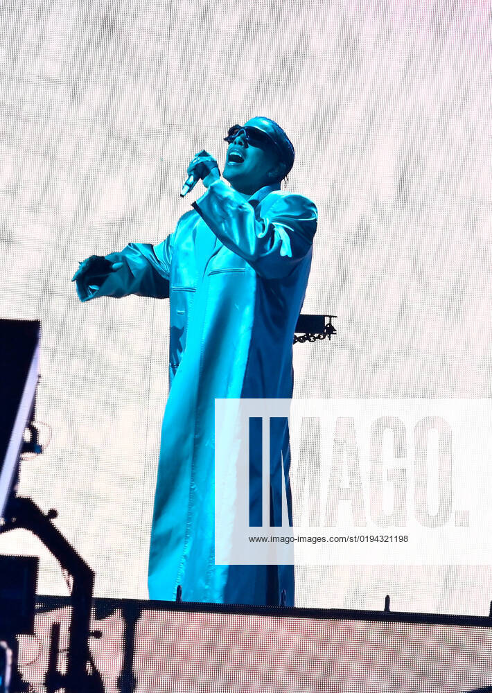Rauw Alejandro performs onstage during the 23rd annual Latin Grammy Awards at the Michelob Ultra Arena at Mandalay Bay Resort and Casino in Las Vegas, Nevada on Thursday, November 17, 2022. LAV20221117632 JIMxRUYMEN