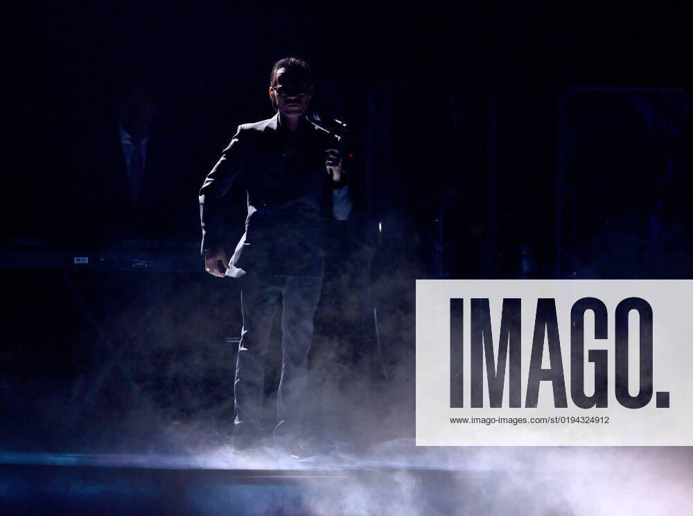 Marc Anthony performs onstage during the 23rd annual Latin Grammy Awards at the Michelob Ultra Arena at Mandalay Bay Resort and Casino in Las Vegas, Nevada on Thursday, November 17, 2022. LAV20221117643 JIMxRUYMEN