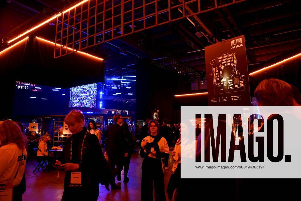 People at the Slush 2022 Startup Event in Helsinki, Finland on November 18, 2022. Helsinki Finland
