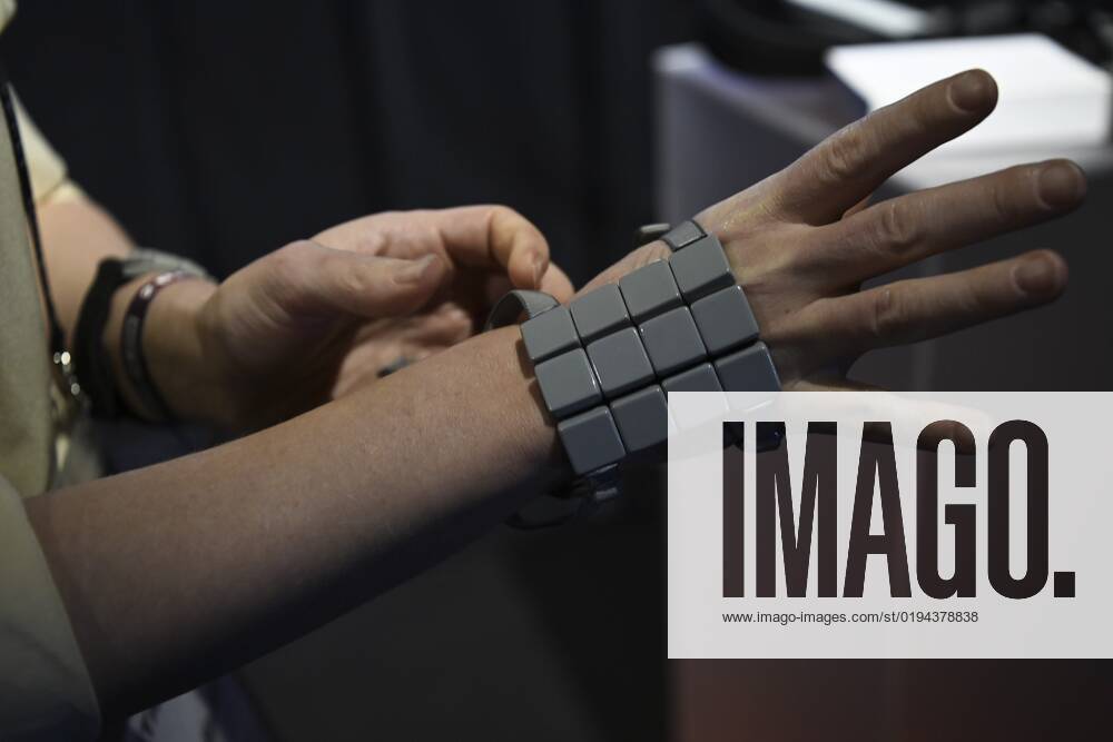 Aalto University presenting hentoTouch, a discreet neuromodulating device for alcohol relapse prevention at the Slush 2022 Startup Event in Helsinki, Finland on November 18, 2022. Helsinki Finland