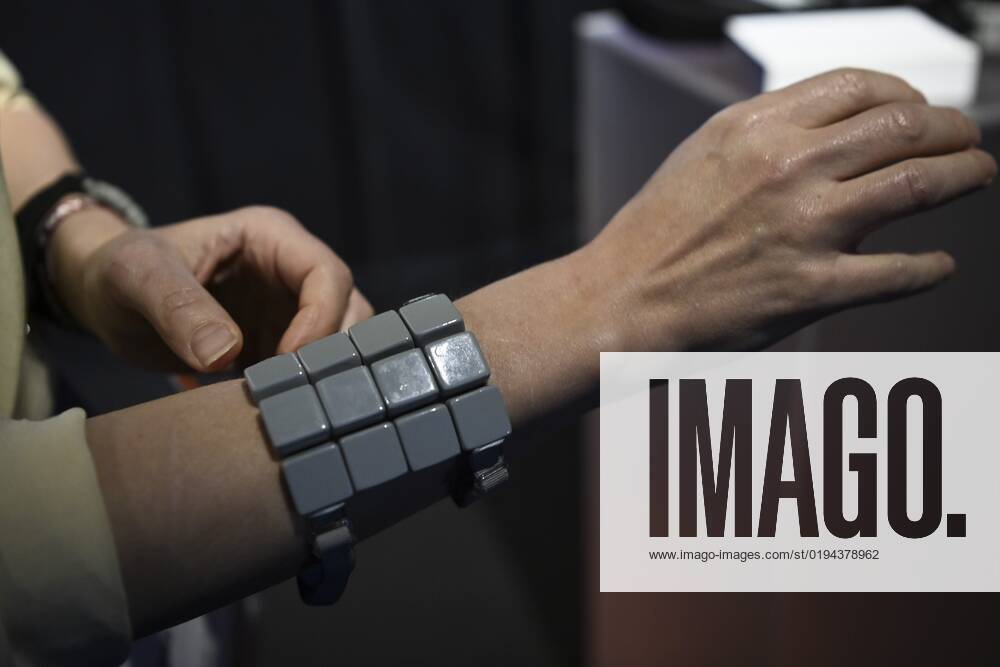 Aalto University presenting hentoTouch, a discreet neuromodulating device for alcohol relapse prevention at the Slush 2022 Startup Event in Helsinki, Finland on November 18, 2022. Helsinki Finland