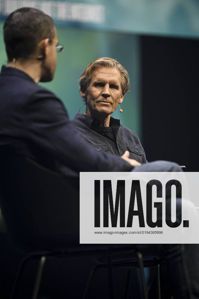 Max Levchin (L), Founder and CEO of Affirm and serial entrepreneur Mika Salmi attend the Slush 2022 Startup Event in Helsinki, Finland on November 18, 2022. Helsinki Finland