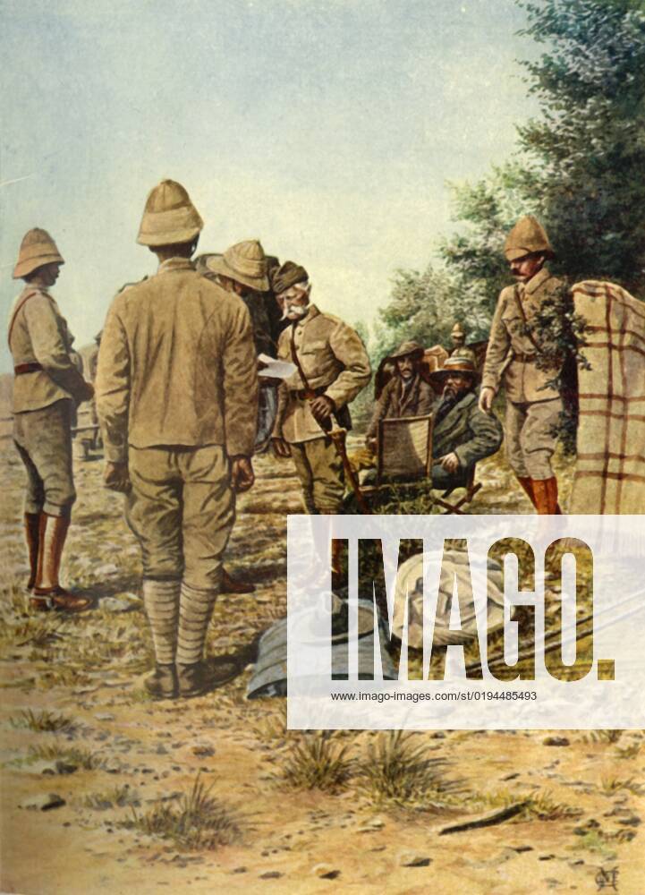 The Surrender of General Cronje to Lord Roberts at Paardeberg... , 27 February 1900, (1901). Creator: Donald E M Cracken.