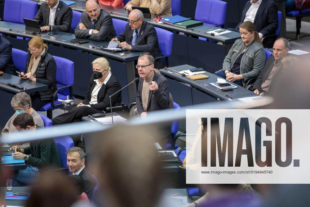 70 Session of the Bundestag on 24 November 2022 Germany, Berlin on 24 11 2022 Markus Kurth, Member of the Bundestag MdB parliamentary group Bündnis 90 Die Grünen, spokesman for pension policy at the debate in the Bundestag