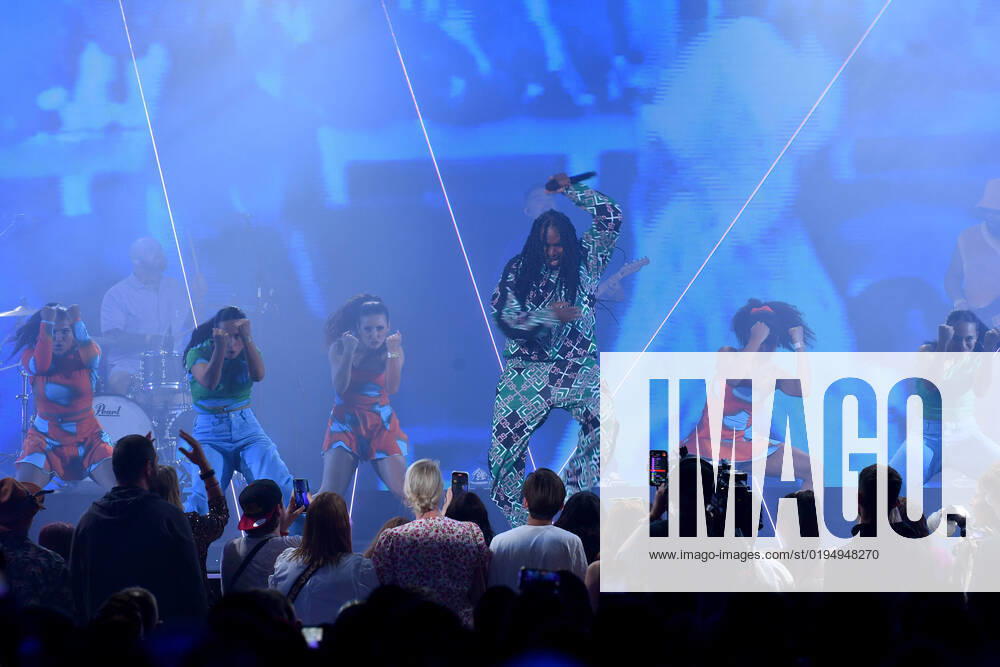 2022 ARIA AWARDS, Baker Boy performs during the 2022 ARIA Awards at Hordern Pavilion in Sydney, Thursday, November 24, 2022. ( NO ARCHIVING, , NO USE IN BOOKS WITHOUT CONSENT SYDNEY NSW AUSTRALIA