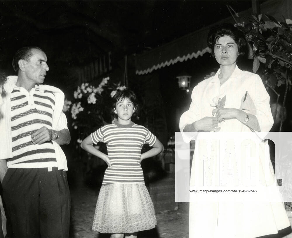 Empress Soraya Esfandiary-Bakhtiary of Iran on her holidays, Portofino, Italy 1960s