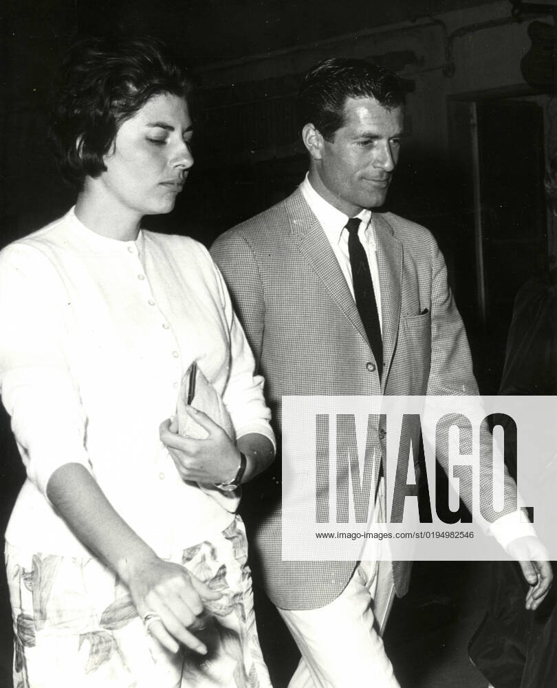 Empress Soraya Esfandiary-Bakhtiary of Iran and actor Hugh O Brien, Paraggi, Italy 1960s
