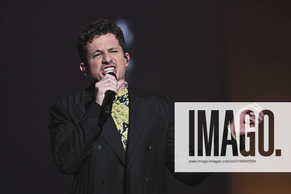 STOCKHOLM 20221125 Charlie Puth is a guest artist during Friday nights final of Idol in Tele2 Arena Stockholm Sweden