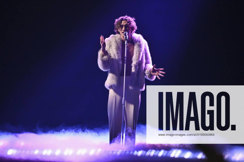 STOCKHOLM 20221125 Albin Tingwall during Friday nights final in Idol in Tele2 Arena Stockholm Sweden