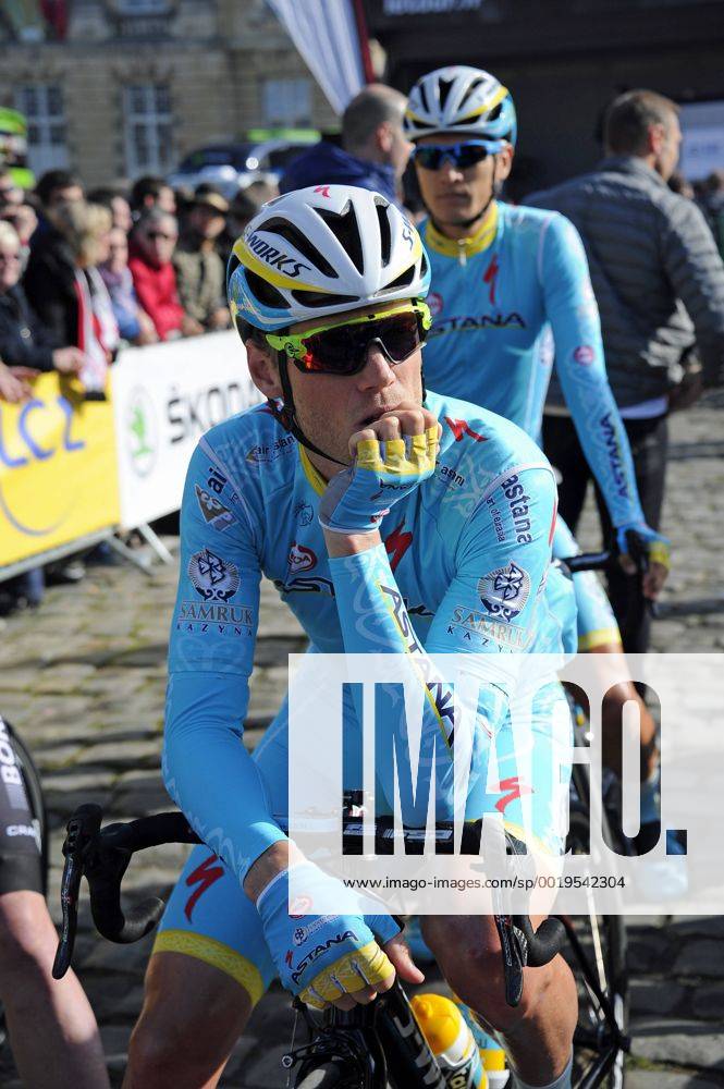 - ROUBAIX, FRANCE: Dutch Lars Boom of Astana Pro Team pictured at the start of the Paris-Roubaix one day cycling race, 253,5 km from Compiegne to the Velodrome in Roubaix, Sunday 12 April 2015. FREDxPORCU x04602969x