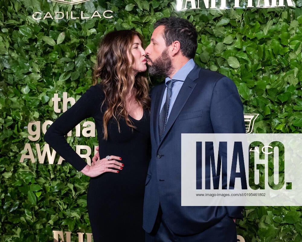 Jackie Sandler and Adam Sandler arrive on the red carpet for the 2022 Gotham Awards at Cipriani Wall Street in New York City on Monday, November 28, 2022. NYP20221128521 GabrielexHoltermann