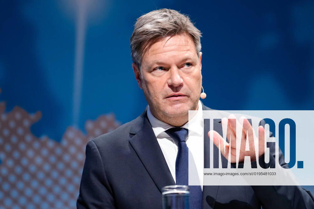 Industry Conference 2022 in Berlin Current, 29 11 2022, Berlin, Dr Robert Habeck, Federal Minister for Economic Affairs and Climate Protection in portrait during his speech at the Industry Conference to open the Industry Confere