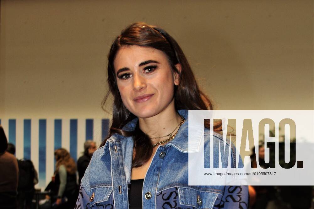 Imke Salander is an athlete, presenter, actress, model, personal coach of Kai Pflaume and others, as well as influencer Foto Salander at the sporting goods trade fair Ispo 2022, Messe Muenchen