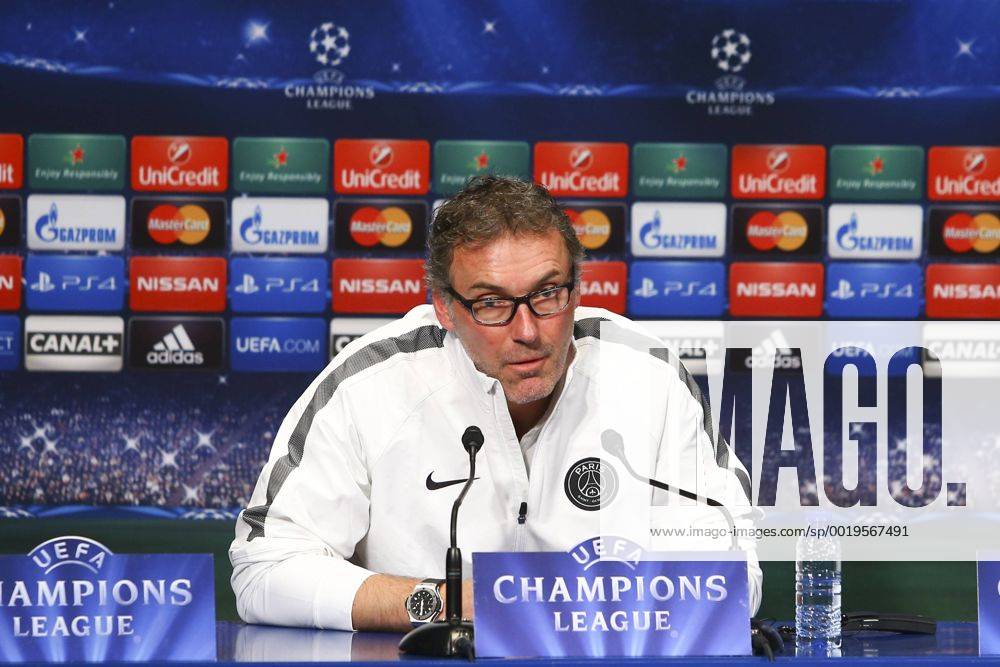 Laurent Blanc FOOTBALL : PK Paris Saint Germain (PSG) - Champions League - 14 04 2015 GwendolineLeGoff