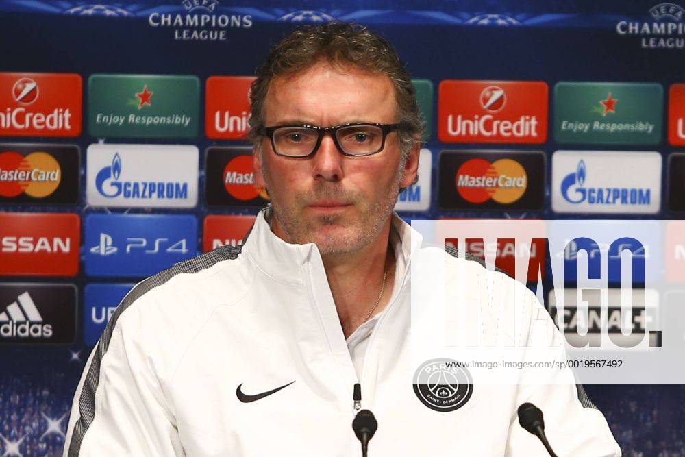 Laurent Blanc FOOTBALL : PK Paris Saint Germain (PSG) - Champions League - 14 04 2015 GwendolineLeGoff