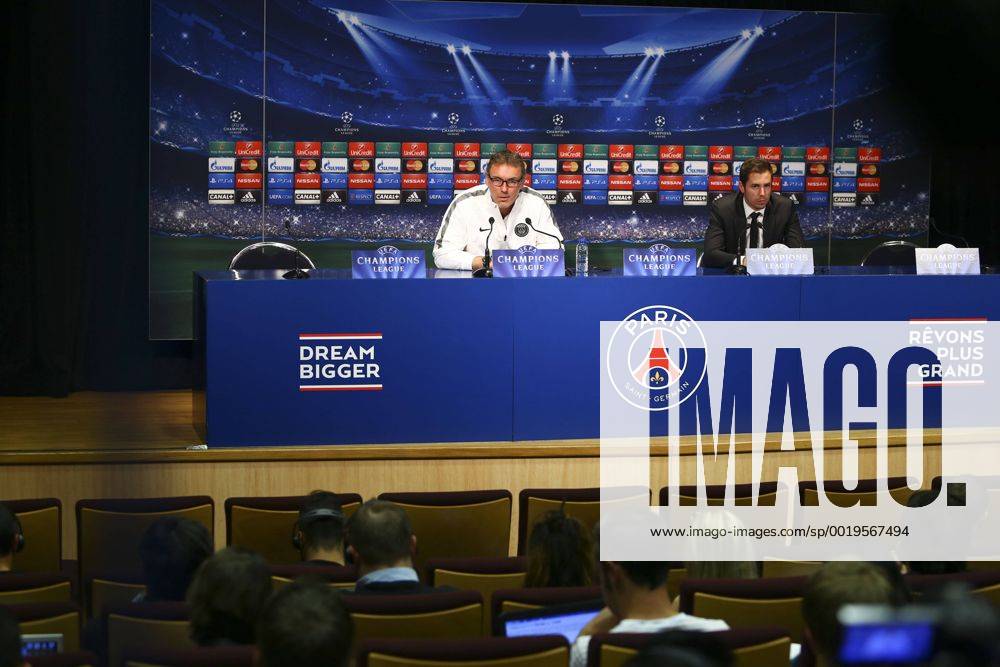 Laurent Blanc FOOTBALL : PK Paris Saint Germain (PSG) - Champions League - 14 04 2015 GwendolineLeGoff