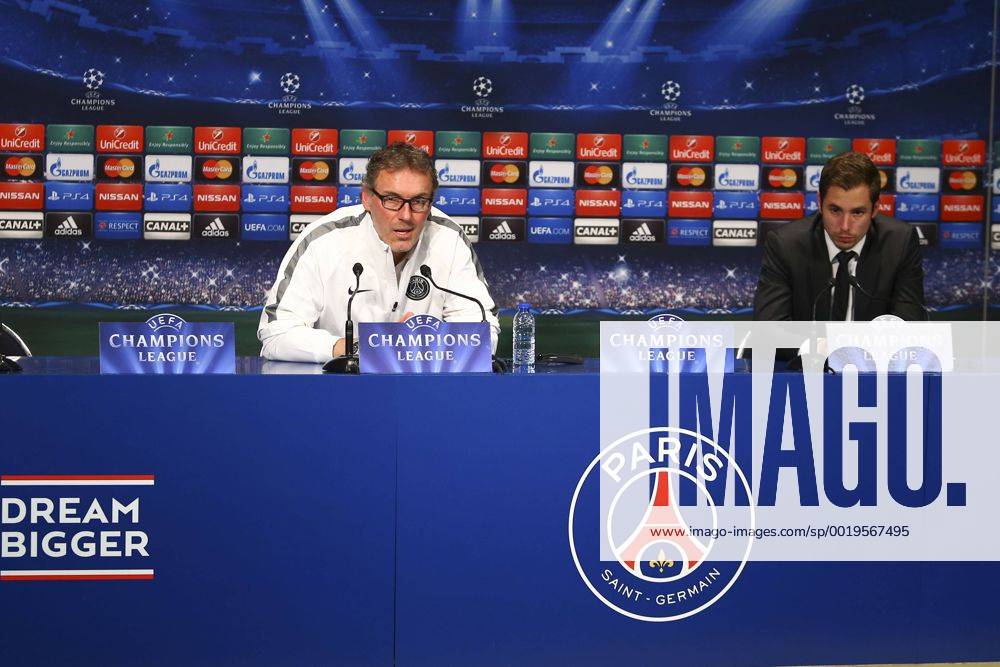 Laurent Blanc FOOTBALL : PK Paris Saint Germain (PSG) - Champions League - 14 04 2015 GwendolineLeGoff