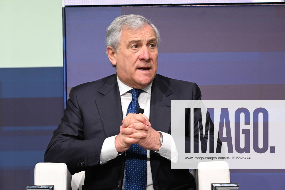 Italy s Minister for Foreign Affairs, Antonio Tajani, partidipates in After Ukraine: global order(s) reshaping panel on occasion of Rome MED 2022 - Mediterranean Dialogues in Rome, 2 December 2022. ANSA CLAUDIO PERI Rome Italy - ZUMAa110 20221202_zaf_a110_012