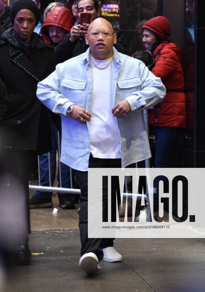 NEW YORK, NY- December 7: Jacob Battalon seen at Good Morning America in New York City on December 7, 2022.