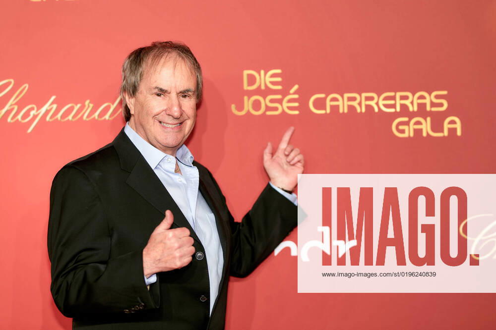 Josà Carreras Gala Chris de Burgh on the red carpet at the Josà Carreras Gala in the Media City Leipzig