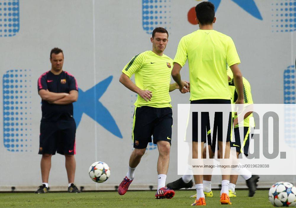 Barcelona - UEFA Champions League 2014 2015 - Training FC Barcelona - Thomas Vermaelen -