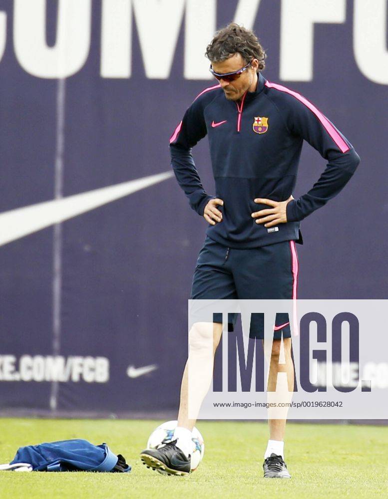 Barcelona - UEFA Champions League 2014 2015 - Training FC Barcelona - Luis Enrique -