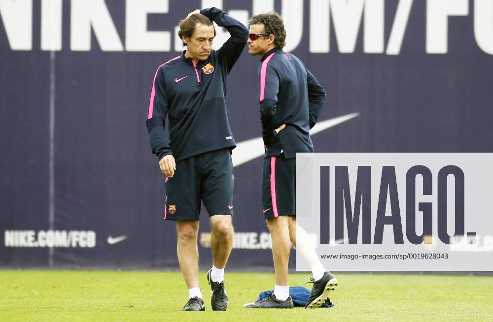 Barcelona - UEFA Champions League 2014 2015 - Training FC Barcelona - Luis Enrique -