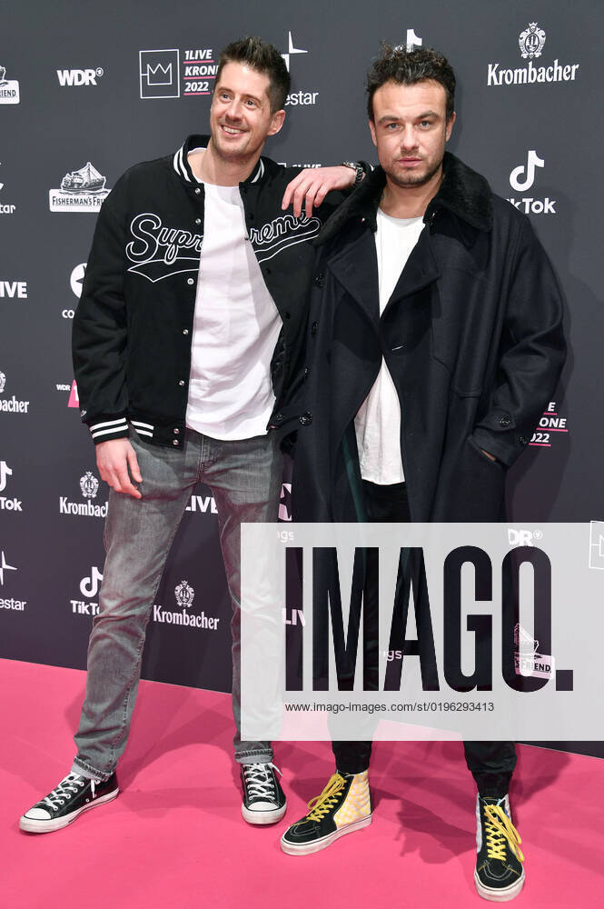 Beatzarre and Dag Alexis Kopplin from SDP at the 23 award ceremony of the 1Live Krone 2022 in the Jahrhunderthalle Bochum, 08 12 2022 Foto:xN.xKubelkax xFuturexImage