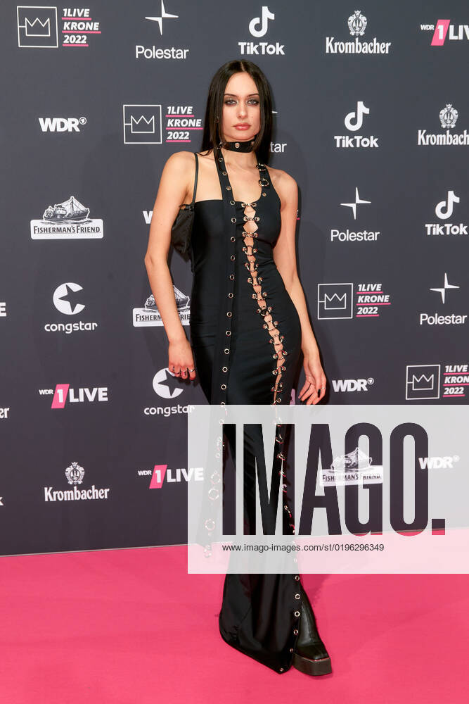 1LIVE Krone Awards in Bochum Kayla Shyx Kaya Loska on the red carpet at the 1LIVE Krone Awards in the Jahrhunderthalle in Bochum, Germany
