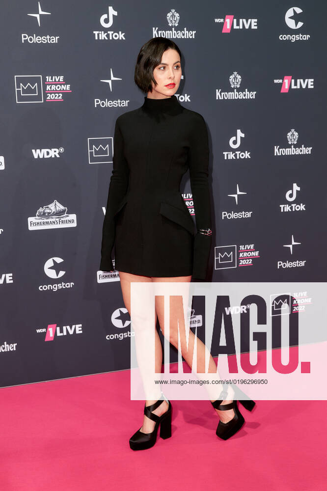 1LIVE Krone Award Ceremony in Bochum Lena Meyer Landrut on the red carpet at the 1LIVE Krone award ceremony in the Jahrhunderthalle in Bochum