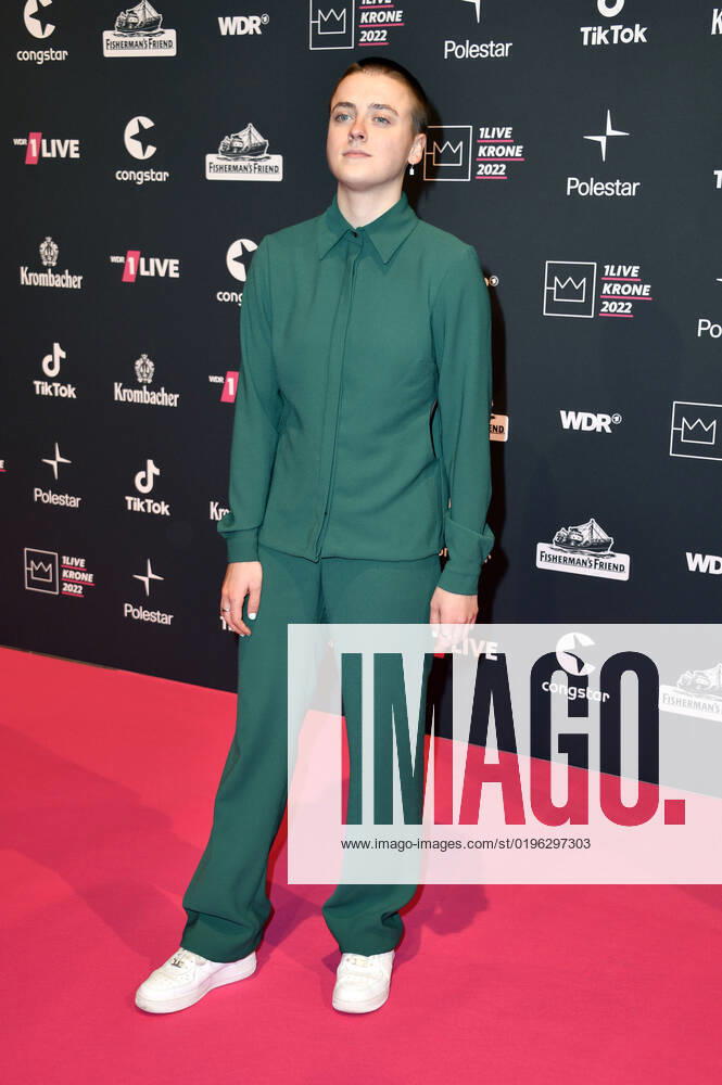 Annika Gerhard at the 23 award ceremony of the 1Live Krone 2022 in the Jahrhunderthalle Bochum, 08 12 2022 Foto:xN.xKubelkax xFuturexImage