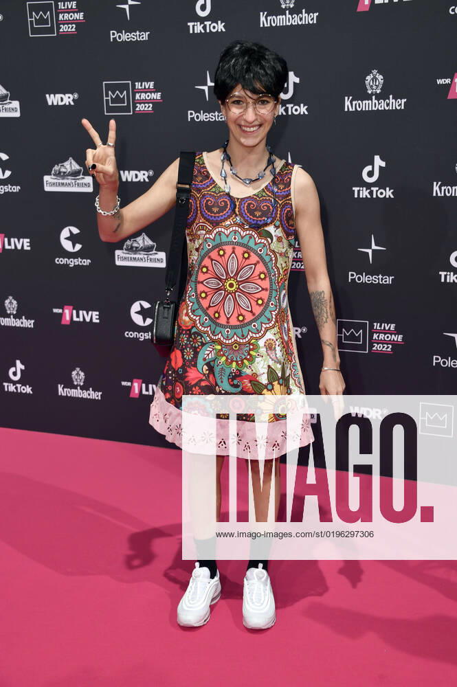 Shirli Miller at the 23 award ceremony of the 1Live Krone 2022 in the Jahrhunderthalle Bochum, 08 12 2022 Foto:xN.xKubelkax xFuturexImage