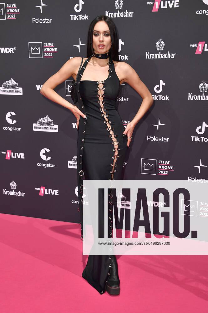 Kayla Shyx at the 23 award ceremony of the 1Live Krone 2022 in the Jahrhunderthalle Bochum, 08 12 2022 Foto:xN.xKubelkax xFuturexImage