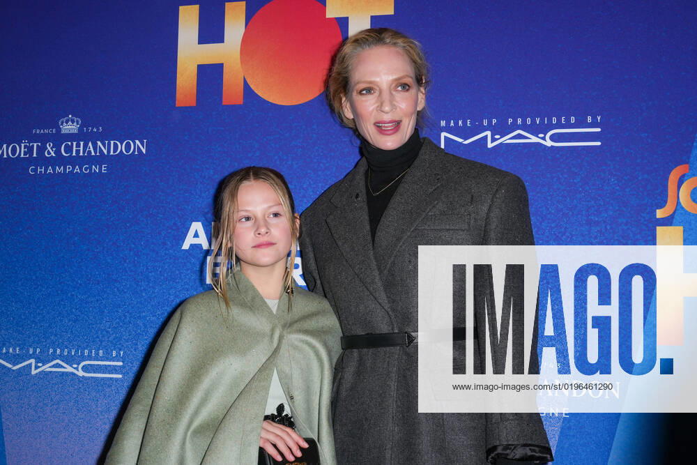 Opening Night Of Broadways ˜SOME LIKE IT HOT Uma Thurman at the Opening Night of Broadway s SOME LIKE IT HOT at the Shubert Theatre on December 11, 2022 in New York City New York City United States