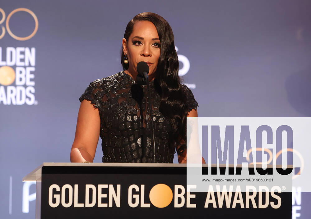 BEVERLY HILLS, CA - DECEMBER 12: Selenis Leyva, at the 80th Annual Golden Globe Awards Nominations at The Beverly Hiltons in Beverly Hills, California on December 12, 2022.