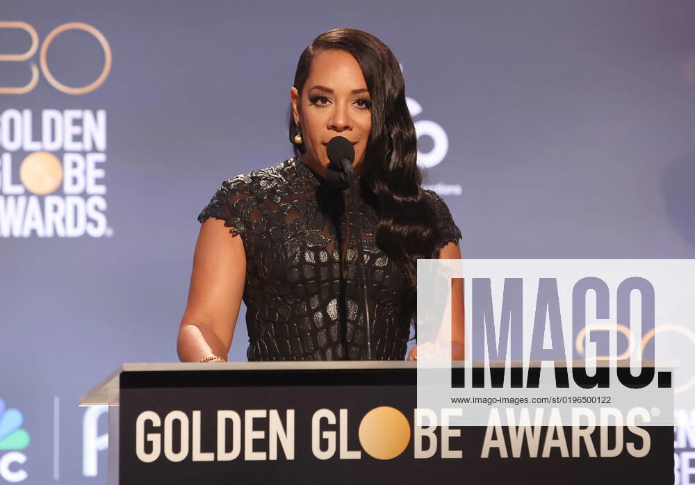 BEVERLY HILLS, CA - DECEMBER 12: Selenis Leyva, at the 80th Annual Golden Globe Awards Nominations at The Beverly Hiltons in Beverly Hills, California on December 12, 2022.