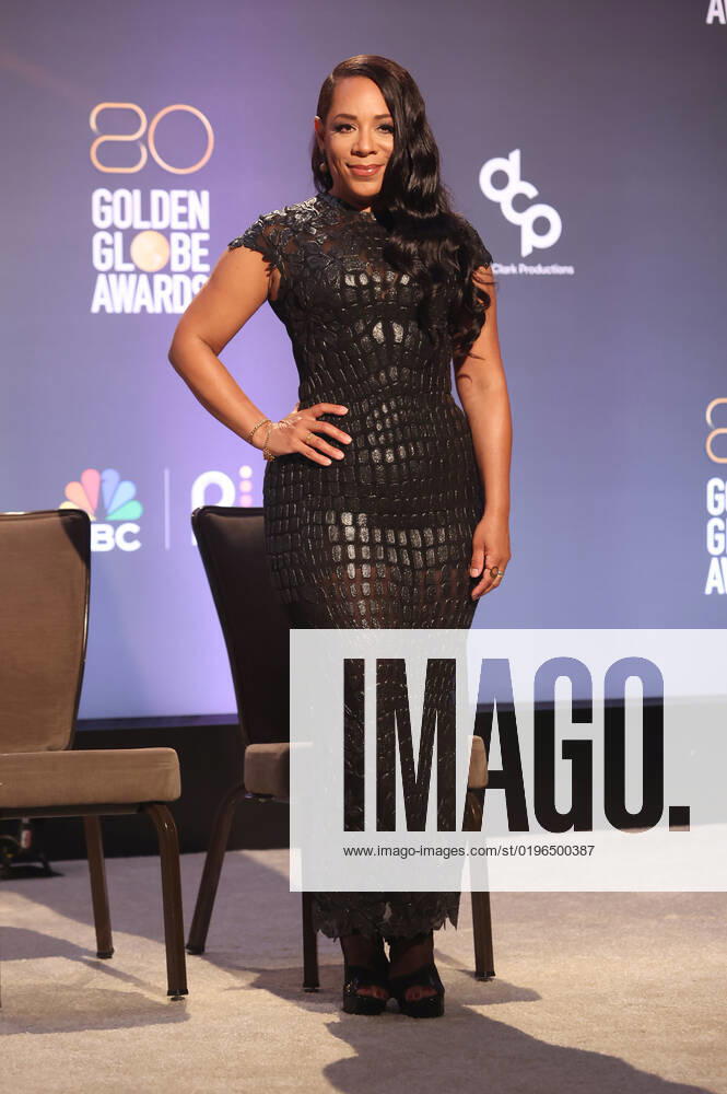 BEVERLY HILLS, CA - DECEMBER 12: Selenis Leyva, at the 80th Annual Golden Globe Awards Nominations at The Beverly Hiltons in Beverly Hills, California on December 12, 2022.