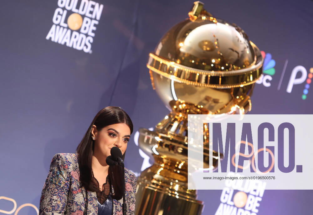 BEVERLY HILLS, CA - DECEMBER 12: Mayan Lopez, at the 80th Annual Golden Globe Awards Nominations at The Beverly Hiltons in Beverly Hills, California on December 12, 2022.