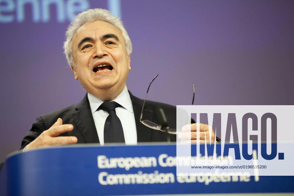 Ursula Von Der Leyen and the Director of the International Energy Agency, Fatih BIROL, held a joint press conference today on gas supplies for 2023. NicolasxLandemardx Pictorium LePictorium_0271384