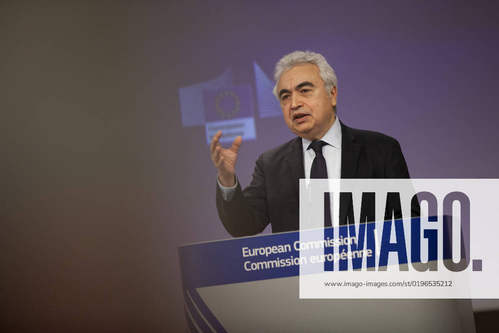 Ursula Von Der Leyen and the Director of the International Energy Agency, Fatih BIROL, held a joint press conference today on gas supplies for 2023. NicolasxLandemardx Pictorium LePictorium_0271393