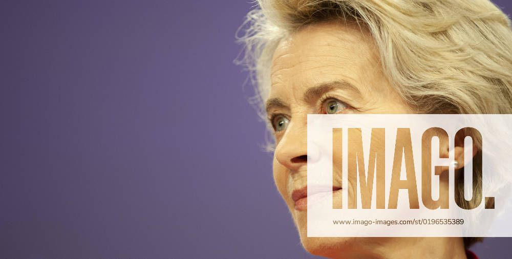 Ursula Von Der Leyen and the Director of the International Energy Agency, Fatih BIROL, held a joint press conference today on gas supplies for 2023. NicolasxLandemardx Pictorium LePictorium_0271338