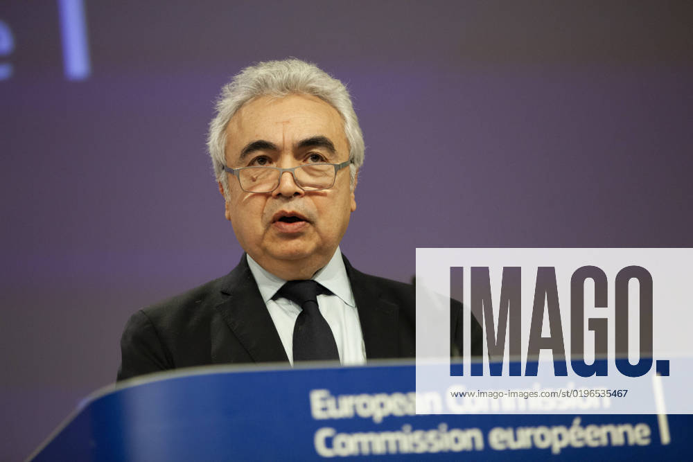 Ursula Von Der Leyen and the Director of the International Energy Agency, Fatih BIROL, held a joint press conference today on gas supplies for 2023. NicolasxLandemardx Pictorium LePictorium_0271368