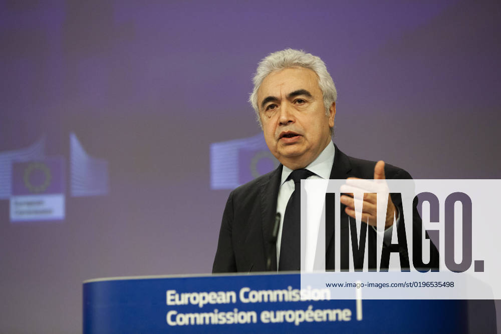 Ursula Von Der Leyen and the Director of the International Energy Agency, Fatih BIROL, held a joint press conference today on gas supplies for 2023. NicolasxLandemardx Pictorium LePictorium_0271381